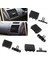 4pcs Araba Merkezi Dash A/c Hava Havalandırma Sekmesi Klipsli Toyota Prado LC150 2010-2017 (Yurt Dışından) 4