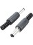 100 Adet Siyah 2 5mm x 5 5mm Dc Güç Erkek Fiş Jak Adaptörü (Yurt Dışından) 2