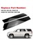 926-245 926-246 Arka Kapı Aplike Yan Pencere Döşemesi Chevrolet Tahoe/cadillac Escalade/gmc Yukon 2015-2018 (Yurt Dışından) 4
