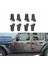1set/8pcs Jeep Wrangler Için Araba Kapı Menteşe Kiti Jl 4dr 2018+ Vücut Menteşeleri Kapak Trim Uzun Üst ve Kısa Alt (Yurt Dışından) 3