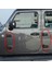 1set/8pcs Jeep Wrangler Için Araba Kapı Menteşe Kiti Jl 4dr 2018+ Vücut Menteşeleri Kapak Trim Uzun Üst ve Kısa Alt (Yurt Dışından) 4