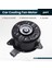 Toyota Lexus Vios Için Yaris Previa Rav4 Corolla ES330 Rh Yedi Yaprak Fan Motoru Soğutma Fan Motoru 16363-0T040 (Yurt Dışından) 4
