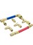 8pcs Araç Klima Soğutma CT-138 Dönüştürme Adaptör Hortum Set Koşul Doldurma Kiti Adaptörleri (Yurt Dışından) 1