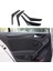 4pcs/lot Araba Çıkartmaları Abs Karbon Fiber Tahıl Iç Kapı Koltuklu Dekorasyon Kapağı Golf Için 6 Mk6 2009-2013 (Yurt Dışından) 3