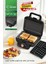 KSM-2432 Çıkarılabilir Plakalı Waffle Makinesi - Tost Plakası Hediye - 1