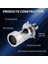 H4 LED Far Ampulü Motosiklet Yüksek/düşük Far (Yurt Dışından) 3