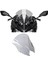 Motosiklet Ön Cam Ön Cam Rüzgar Kalkanı Koruyucu Kawasaki Ninja 500 Nınja 500 Se 2024 2025 Siyah (Yurt Dışından) 3