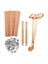 100PCS Mumlar Için Ahşap Fitiller Mumlar Için Ahşap Mum Fitiller Dumansız Ahşap Mum Fitiller ile Düzeltici ile (Yurt Dışından) 1