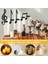 4pc Müzik Not Mum Tutucu Siyah Müzik Notu Duvar Sconce Vintage Sanat Müzik Notu Tarzı Mum Tutucular Demir (Yurt Dışından) 4