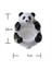 Çay Işık Mum Tutucu Sevimli Panda Tutucu Tutucu Tutucu Takı Tepsisi Dekoratif Ofis Masası Evi Için (Yurt Dışından) 4
