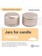 24 Adet Mum Kavanoz Dekoratif Etiketler Boş Depolama Tenekeleri Mum Teneke Kutu Şamdan Tutucular Yuvarlak Teneke Kaplar Bir (Yurt Dışından) 4