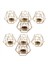8 Pcs Metal Geometrik Tasarım Çay Işık Adtiv (Yurt Dışından) 1
