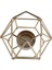 Oturma Odası ve Banyo Süslemeleri Için 6 Altın Geometrik Metal Tealight Mum Tutucu Seti (Yurt Dışından) 5