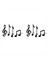 Müzik Not Duvar Sconce Metal Duvar Sconce Mum Tutucu Duvar Monte Çay Işık Mum Tutucular Müzikal Sembol Mum Tutucu (Yurt Dışından) 1