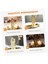 4pcs Düğün Dekorasyon Mum Tutucu Romantik Hediye Merkezi Masa Dekorasyonları Kalp Düğün Tealight-Candle Tutucular (Yurt Dışından) 2