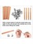 100 Pcs Mumlar Için Ahşap Fitiller Ahşap Mum Fitiller Ahşap Fitiller Mum Yapımı Diy Zanaat (Yurt Dışından) 2