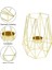 Oturma Odası ve Banyo Süslemeleri Için 8x Altın Geometrik Metal Tealight Mum Tutucular (Yurt Dışından) 4