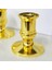 30X Altın Sütun Mum Base Taper Mum Tutucu Şamdan Noel Partisi Dekor (Yurt Dışından) 3
