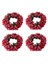 Kırmızı Berry Candlesticks Berry Candle Tutucu Noel Tealight-Candle Tutucu Çelenk Noel Mini Süslemesi (Yurt Dışından) 1