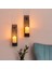 3x Raf Çözümü Duvar Sconce Mum Tutucu Duvar Monte Sütun Mumları Oda Dekorasyon Mum Standı (Yurt Dışından) 2