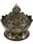 Lotus Tütsü Duman Koni Aroma Brülör Tutucu Soba Backflow Sansürü Dekor-Bronz (Yurt Dışından) 1