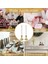 6pcs Pirinç Altın Konik Mum Tutucular Akşam Yemeği Odası Masası Merkezi Veya Mantel Için Vintage Metal Şamdan Tutucular (Yurt Dışından) 5