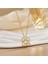 Yeni Kıdemli Işık Duygusu Lüks Mikro Set Zirkonya Bakır 18 Ayar Altın Kaplama Kolye Kolye Köprücük Kemiği Zinciri Takı ile Kadın Moda (Yurt Dışından) 1