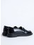 Siyah Kadın Loafer Z10132 3