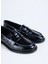 Siyah Kadın Loafer Z10132 5