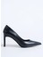 Deri Siyah Kadın Stiletto 3969 1