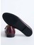 Bej - Bordo Kadın Loafer Z10122 4
