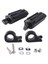 32MM Pedallar Çivi Footrests Motosiklet Aksesuarları Için Harley Siyah (Yurt Dışından) 2