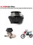 58 / 60MM Motosiklet Hava Filtresi 47CC 49CC Süper Çocuk Motosikleti Yükseltme Kiti Mini Kir Bisiklet Atv Quad Alüminyum Hava Filtresi D (Yurt Dışından) 3