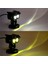1 Çift 60W LED Lens Spot Çift Lensler Spot Motosiklet Yardımcı Sis Lambası Çift Renk Beyaz Sarı Işık (Yurt Dışından) 5