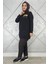 Kadın Düğme ve Cep Görünüm Detaylı Tesettür Tunik 2