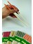 10 Çift - 20 Adet Yıkanabilir Organik Desenli Bambu Çin Yemek Çubuğu Chopsticks 2