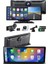 Bfs 4K 10.2 Inç Çift Kameralı Araç Multimedya Ekranı Carplay Kablosuz Tüm Cihazlara Uyumlu 1