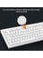 KW200 Kablosuz Türkçe Q Klavye & Mouse Set - Qwerty Türkçe Dizilim Klavye, 1200DPI Optik Fare, Win/mac Uyumlu, Sıvı Dökülmesine Dayanıklı, Tam Boyutlu Türkçe Q Klavye Mouse Seti Beyaz 5
