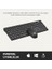 KM2001 Kablosuz Kompakt Win/mac Uyumlu Sıvı Dökülmesine Dayanıklı Sağ ve Sol Elle Kullanıma Uygun Qwerty Türkçe Dizilim Tam Boyutlu 1200DPI Optik Fare Türkçe Q Klavye Mouse Seti Siyah 5