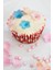 Cupcake Yuvarlak Kek Kalıbı Dalgalı Kek Kalıbı 65X38 mm - 2 Adet Beyaz Kırmızı Desenli Şirin Kalıp 3