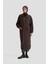 Yüksek Yaka Örme Giyçık 25KD1503 Kahverengi 1