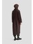 Yüksek Yaka Örme Giyçık 25KD1503 Kahverengi 5