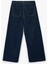Yüksek Bel Cep Detaylı Rahat Kalıp Geniş Paça Jean Pantolon - Culotte Jeans 2