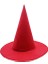 Kırmızı Renk Keçe Cadı Şapkası Yetişkin Çocuk Uyumlu 35X38 cm 2