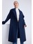 Düğmeli Uzun Kaşe Kaban 1