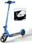 Elektrikli Çocuk Scooter - 130W, LED Işıklı, Amortisörlü (Dizlik ve Dirseklik Hediyeli) 5