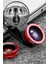 Balık Gözü Lens Fish Eye 3 Wide Geniş Açılı Makro Telefon Lensi 3