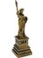 Antik Bronz Metalik Özgürlük Anıtı Heykeli - Zamansız Bir Simge Dekoratif Obje Heykel 3
