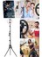 Youtuber LED Işıklı Tripod Selfie Makyaj Işığı Ring Light 10 Inç Halka Ring Light 10 Inç 5