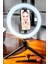 Youtuber Tiktok Çekim Işık Telefon Tutucu Makyaj Işığı Ring Light 8 Inç 20 cm Tripod 2